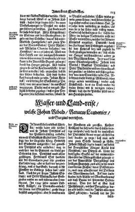 welche Johann Ribald / Renatus Laudonier und Gurgius verrichtet.