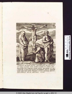 Christus am Kreuz.