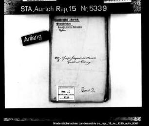 Die Hausiererkonzessionen für Einwohner aus Aurich: Greetje Jürgens, Bilder