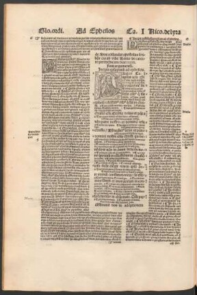 Incipit epistola pauli ad ephesios.