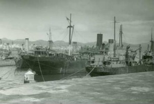 Hafenbau Ponta Delgada Azoren, Portugal, 1937-1940