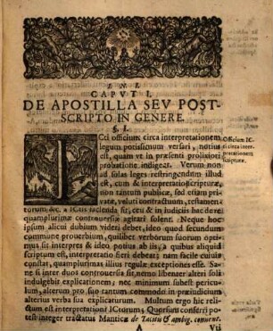 De iure apostillae seu postscripti