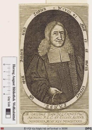 Bildnis Jacob Daniel Ernst