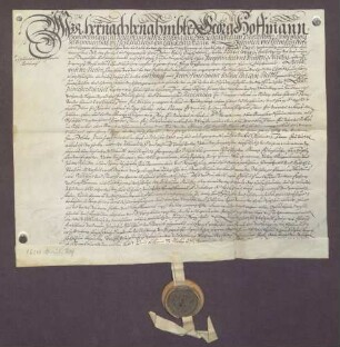 G. Hoffmann zu Reilsheim und G. Weber zu Bammental verschreiben sich gegenüber der Kellerei Wersau wegen 200 Gulden Kapital.