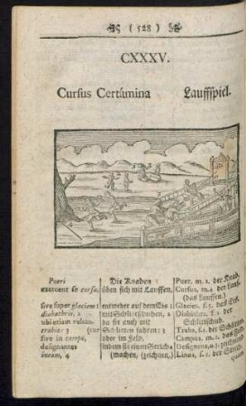 CXXXV. Cursus Certámina. Lauffspiel