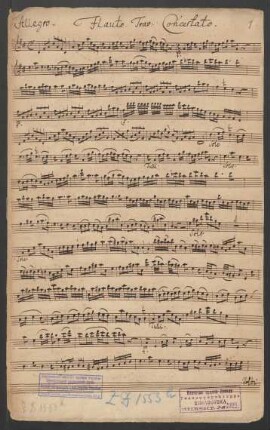 Flauto traverso concertato