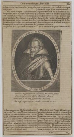 Bildnis des Henricvs Comes de Monte