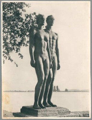 Menschenpaar, 1937, Bronze
