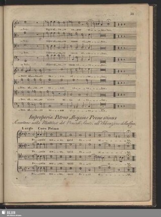 Palestrina, Giovanni Pierluigi da: Improperia