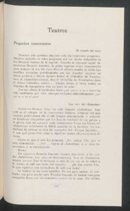 Pequeños comentarios