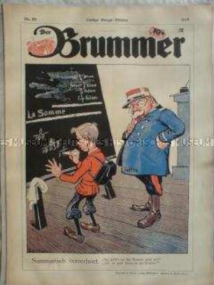 Satirezeitschrift aus dem ersten Weltkrieg
