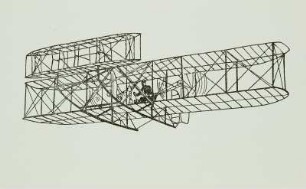 1. Motorflugzeug der Brüder Wright, 1903