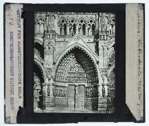 Amiens, Kathedrale Notre Dame : Mittelportal