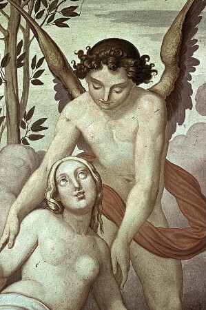 Amor erweckt Psyche
