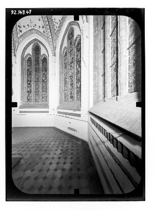 Warin. Stiftskirche (1874-1878). Chor