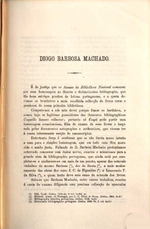 Anais da Biblioteca Nacional. 1. 1876/77. - 1876