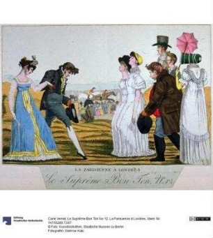 Le Suprême Bon Ton No 12. La Parisienne à Londres