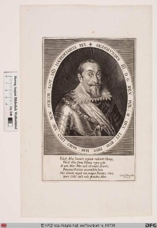 Bildnis Sigismund (Zygmunt) III., König von Polen (reg. 1587-1632)