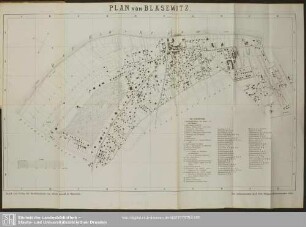 Karte : Plan von Blasewitz