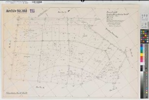 Dülmen, Stadt und Kspl., Haus Dülmen (Dülmen), Umlegung Dülmen, Reinkarte Dülmen Kspl. Flur 69