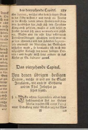 Das vierzehende Capitel.