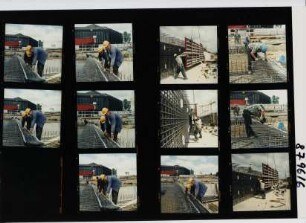 S-Bahn - Baulos Flughafen, Hannover, 1996