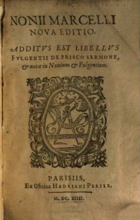 De proprietate Sermonum