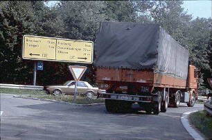 Teilknoten Ost: Rampenfuß (Zufahrt von BAB)
