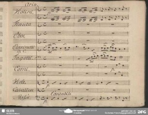 Einlage Aria (Johann Simon Mayr): "Arde pur troppo ancora"