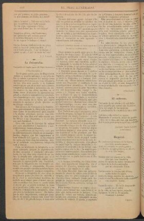La Fotografía. (Continuación.) : Traducido del Inglés para "El Perú Ilustrado."