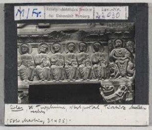 Arles, St. Trophime: Westportal, Türsturz rechts