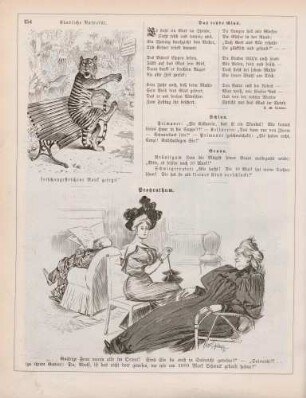 "Kindliche Naivetät" "Protzenthum"