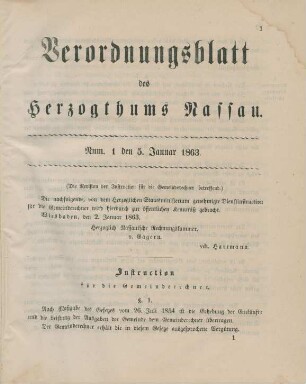 5. Januar-30. December = Num 1-33