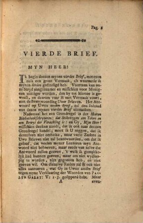 Vervolg en slot van het Antwoord aan den Heer P.V.D.Z