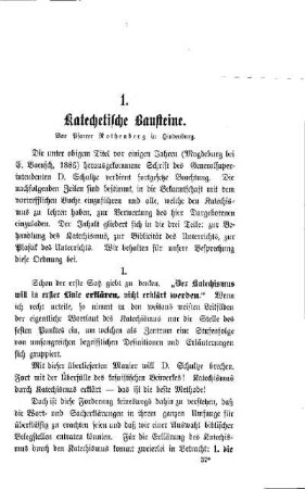 Katechetische Bausteine
