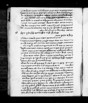 5) Kabbalistischer Kommentar zum Hohelied (fol. 95r-107v) [abweichende Seitenangabe zum Katalogisat unter Vorbehalt]