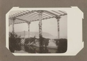 Blick über [Lugano auf den Monte Bré]