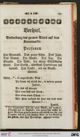 Vorspiel