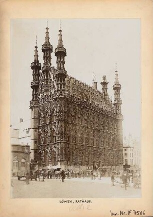 Rathaus, Leuven: Ansicht