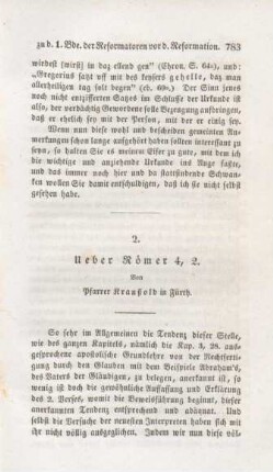783-790 Über Römer 4,2