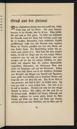 29-46, Gruß aus der Heimat - Jahrabend 1914