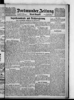 Dortmunder Zeitung. 1874-1939