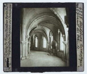 Magdeburg, Dom : Innenaufnahme, Bischofsgang