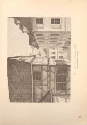 Bild 63 Bockswirtshaus am Turniergraben um 1830