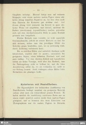 Kolorieren mit Pastellfarben