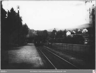 Bahnhof in Kronberg von Osten