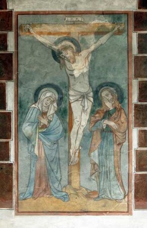 Kreuzigung mit Maria und Johannes