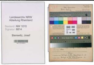 Entnazifizierung Josef Bierewitz , geb. 27.01.1911 (Gastwirt)
