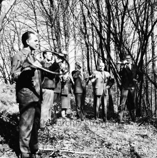 Kreisjägerschaft Stormarn e.V.: Rohlfshagen/Kupfermühle: Mitgliederversammlung: Bläsergruppe der Kreisjägerschaft