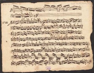 7 Concerts, vla da gamba, orch, Excerpts - BSB Mus.ms. 16171 : [without collection title]
